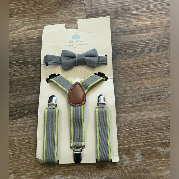 New impact suspender in bowtie 0+ one size adjustable - Picture 1 of 4